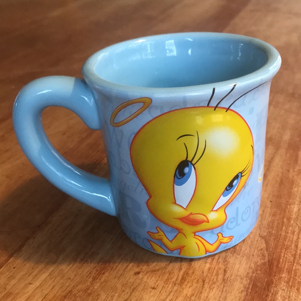 Vintage Tweety Bird 3D Graphic Cup